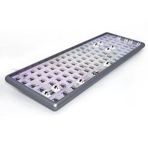 YUNZII GK96 Lite-Gasket Keyboard Kit With CNC DRUM Aluminum Keyboard Case