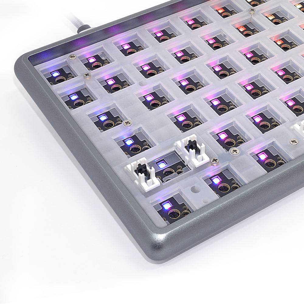 YUNZII GK96 Lite-Gasket Keyboard Kit With CNC DRUM Aluminum Keyboard Case