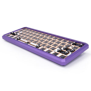 YUNZII GK61 Lite-Gasket Keyboard Kit With CNC Aluminum Keyboard Case