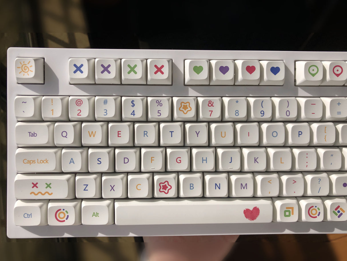 YUNZII Doodle Keycap Set