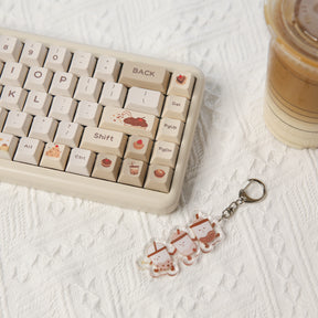 YUNZII Custom Boba Acrylic Key Chain