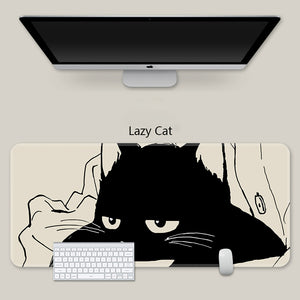 YUNZII Keynovo Mouse Mat Desk Pad- - Coffee Cat – YUNZII KEYBOARD