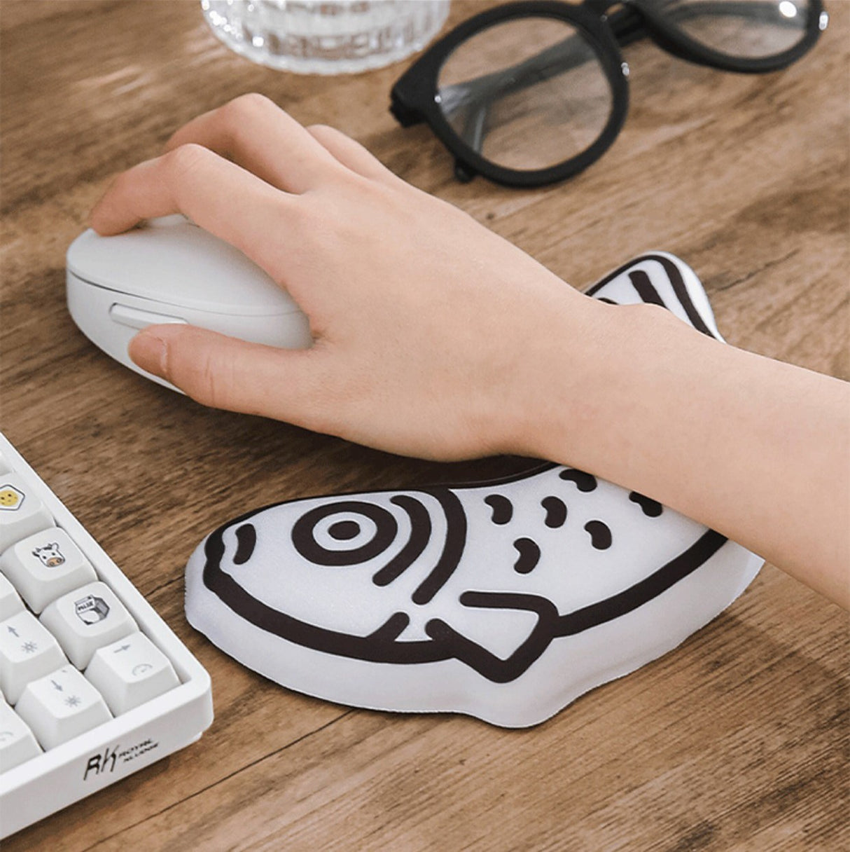 YUNZII Fish Keyboard Wrist Rest