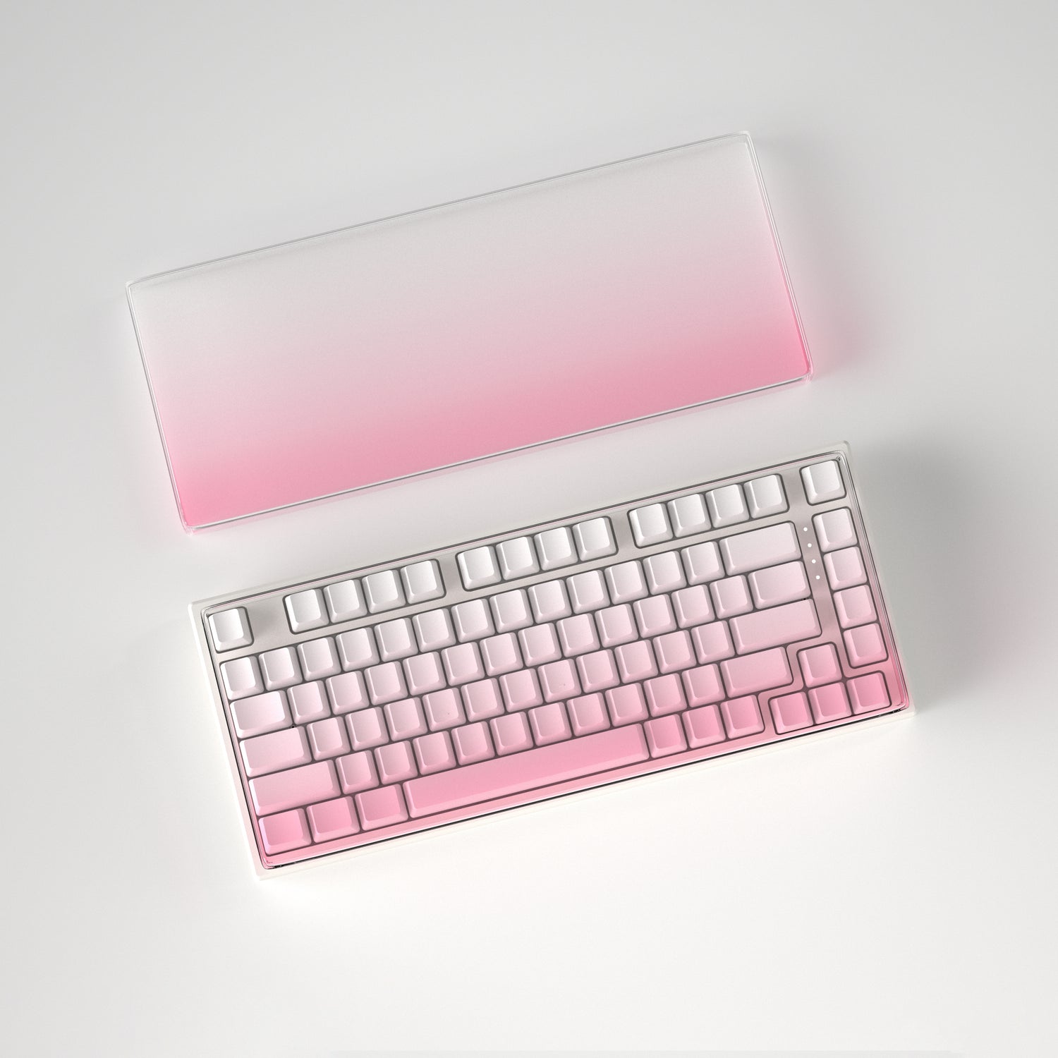 YUNZII Gradient Transparent Acrylic Keyboard Dust Cover