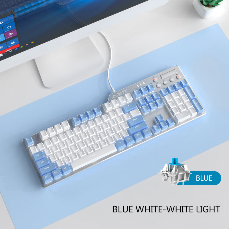 YUNZII B703 ブルー Amazon.com: YUNZII B703 Retro Typewriter Keyboard,75
