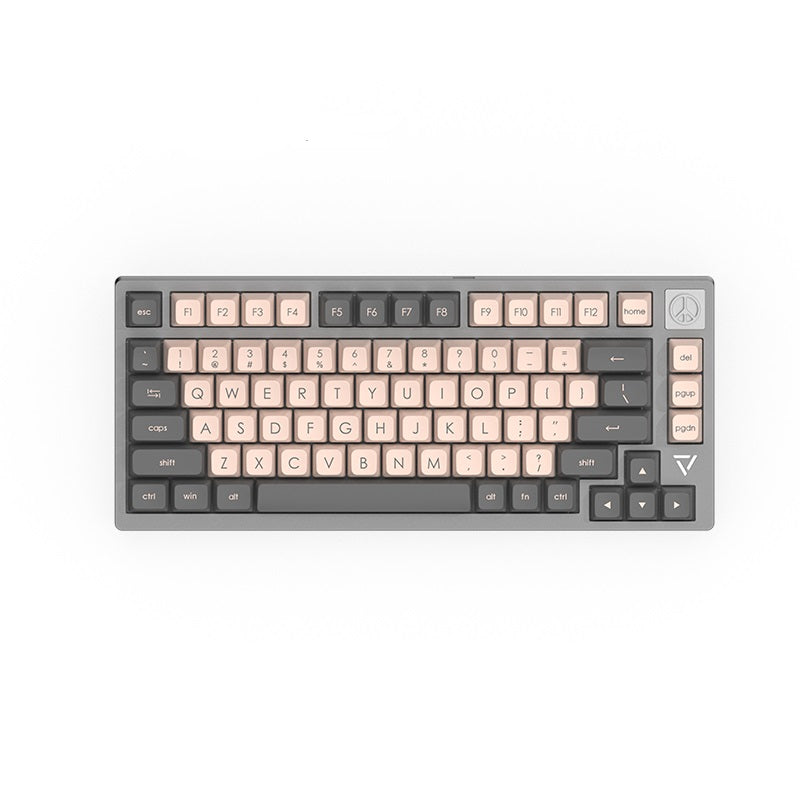 YUNZII AJAZZ AC081 Gasket Hot Swappable RGB Wired Aluminum Mechanical Keyboard - Peace