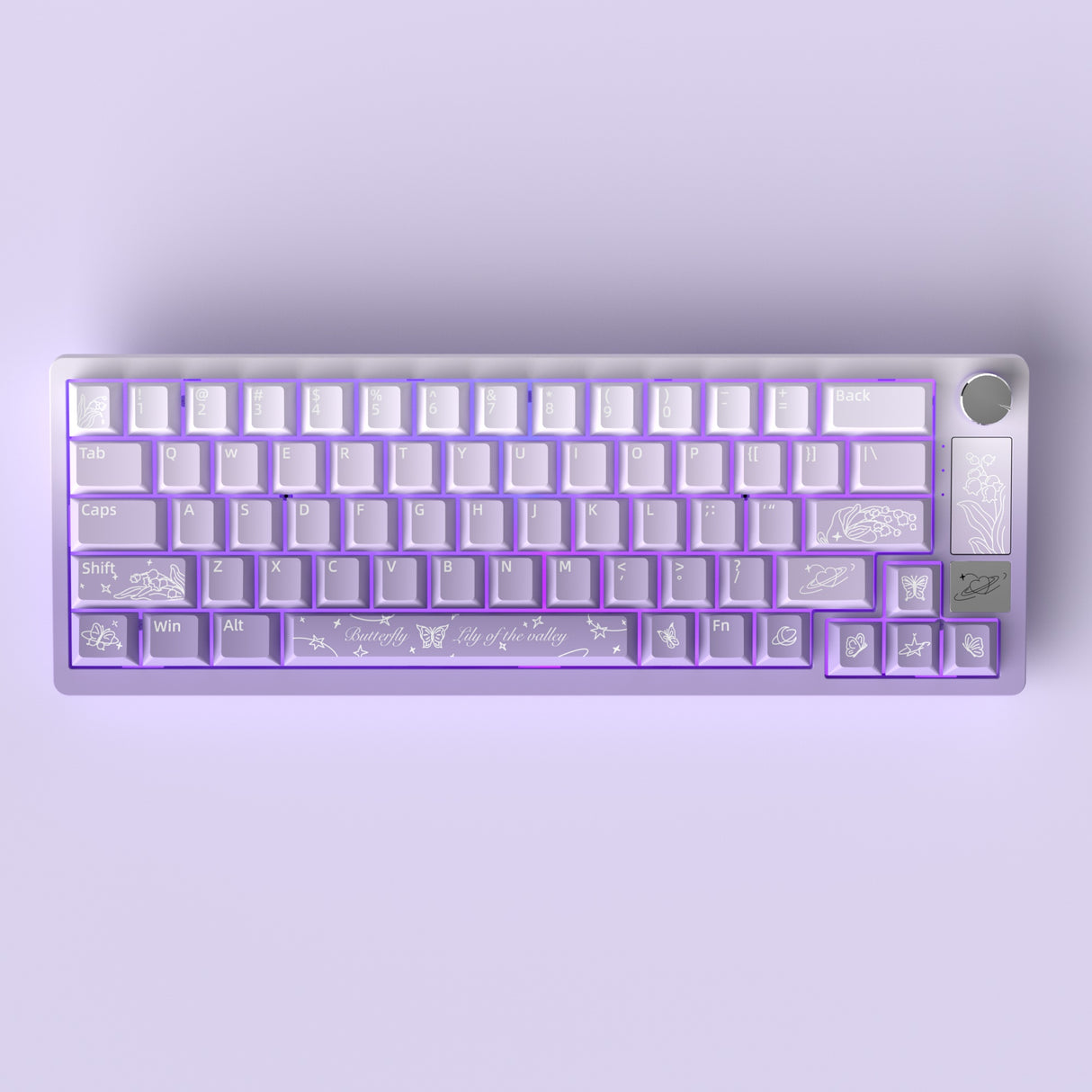 YUNZII Butterfly Keycap Set