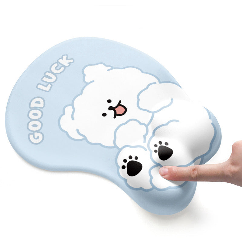 YUNZII Animal Mouse Pad & Keyboard Wrist Rest