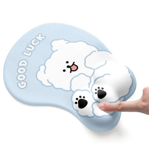 YUNZII Animal Mouse Pad & Keyboard Wrist Rest