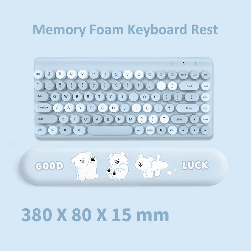 YUNZII Animal Mouse Pad & Keyboard Wrist Rest